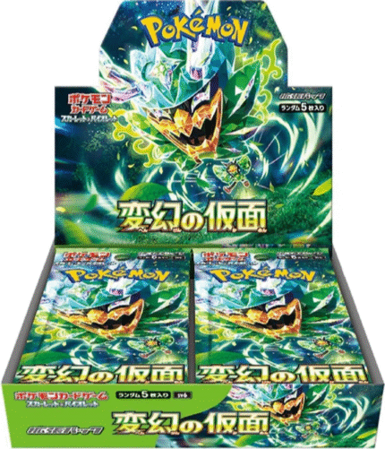 Pokemon TCG 日版 朱與紫 SV6 補充包「変幻の仮面」